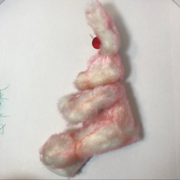 Vintage Russ Ruffles Sparkle Plush Bunny - Picture 9 of 14